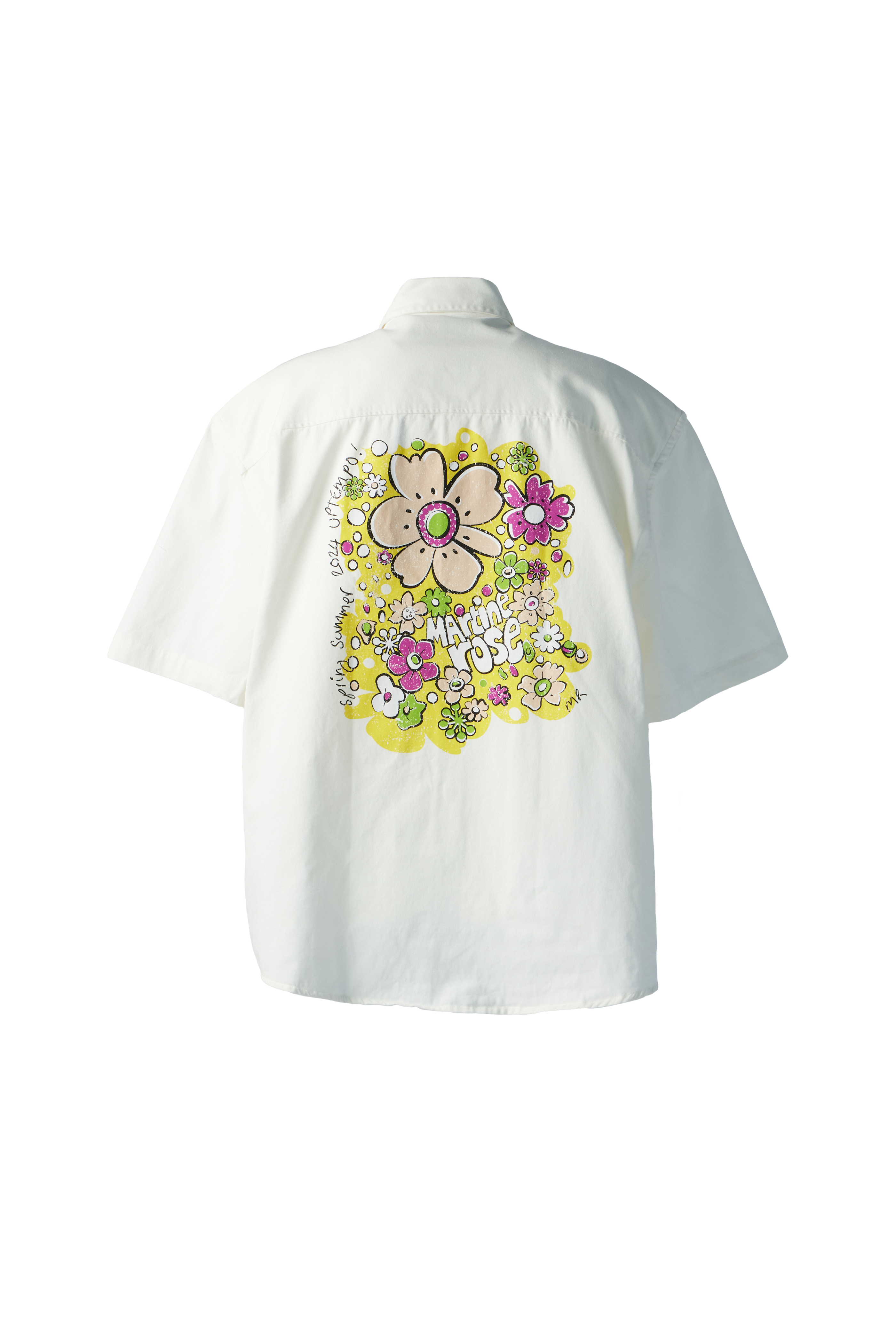 MARTINE ROSE - Festival Flower Overshirt product image