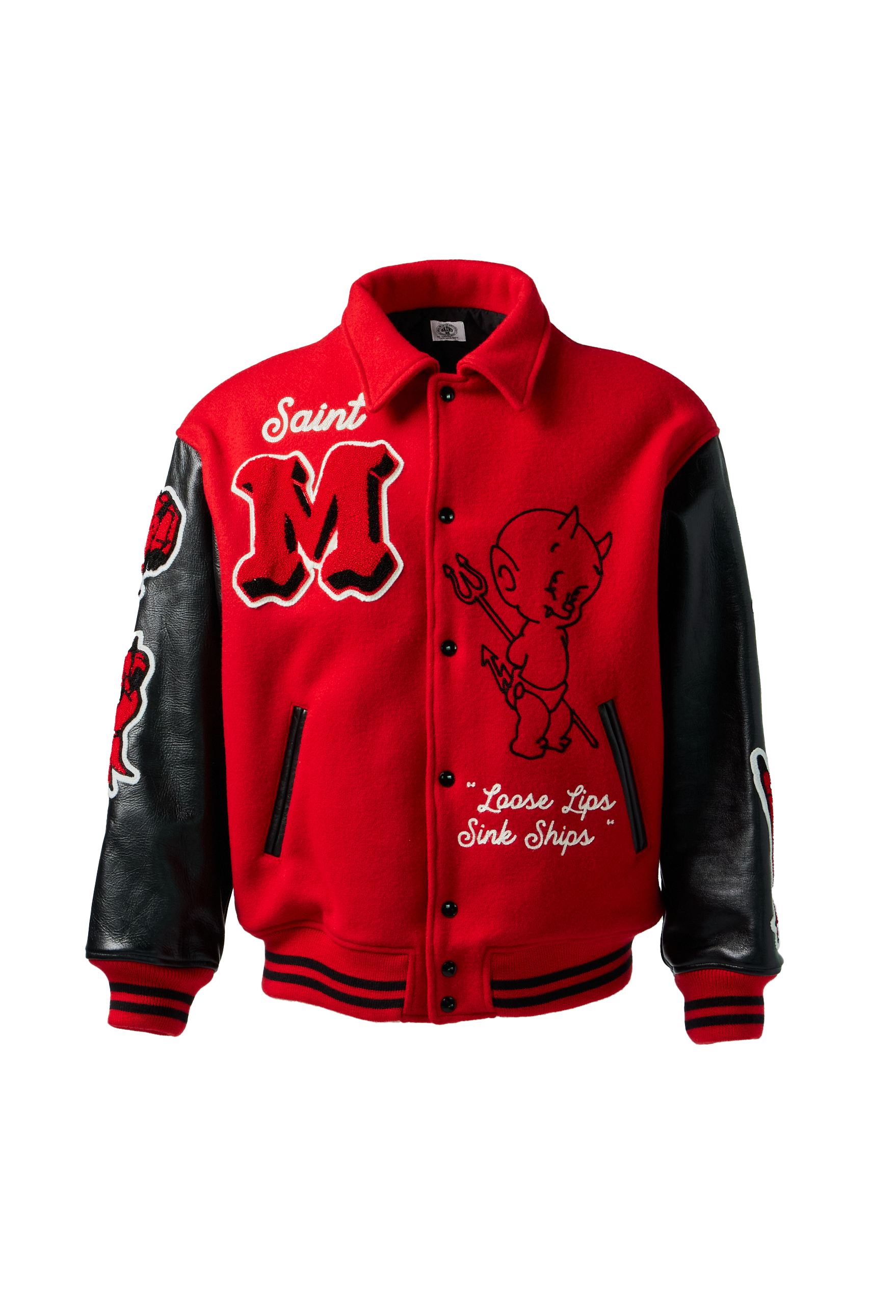 SAINT MXXXXXX - Devil M Varsity Jacket product image