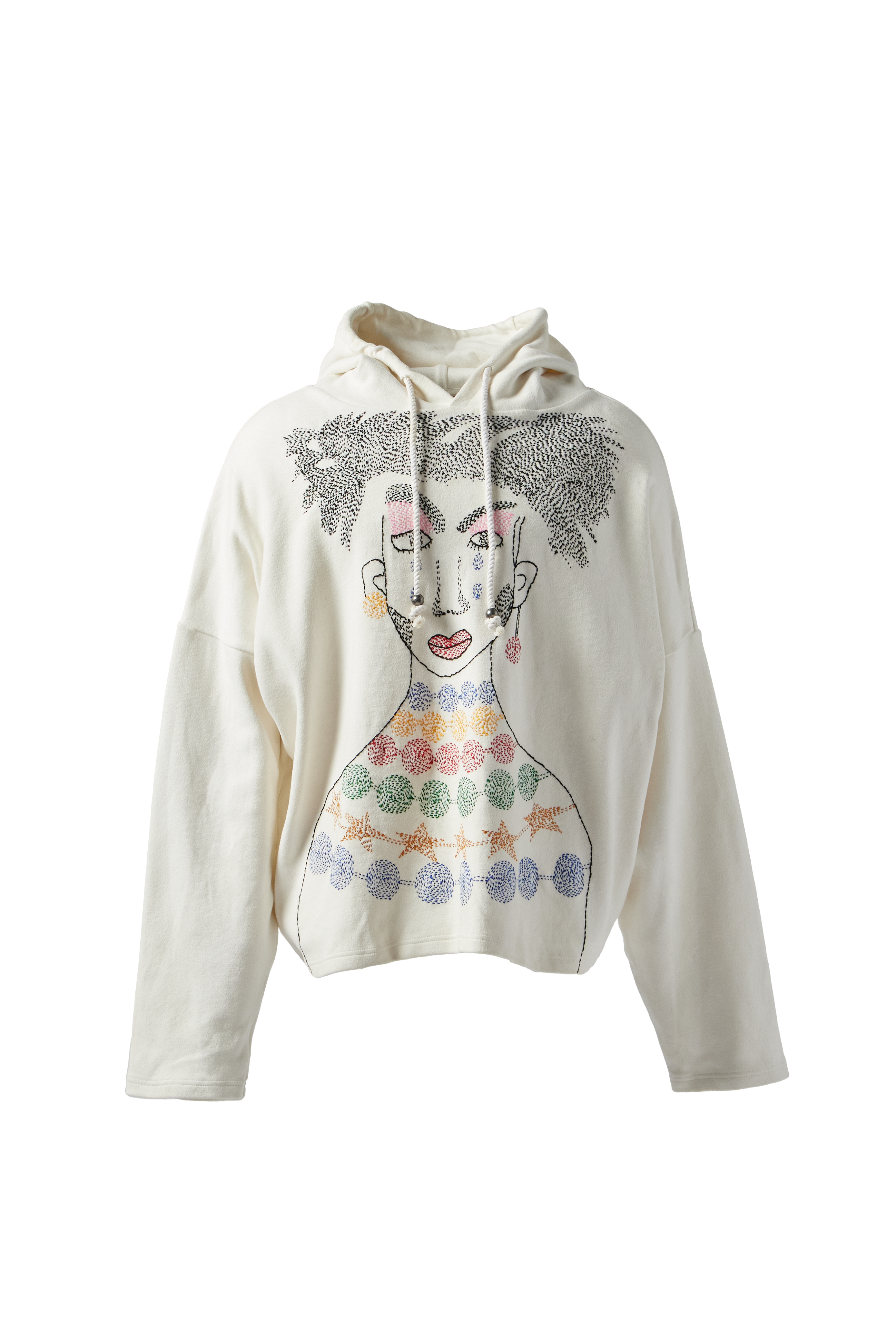 GLASS CYPRESS - Face Hoodie product image