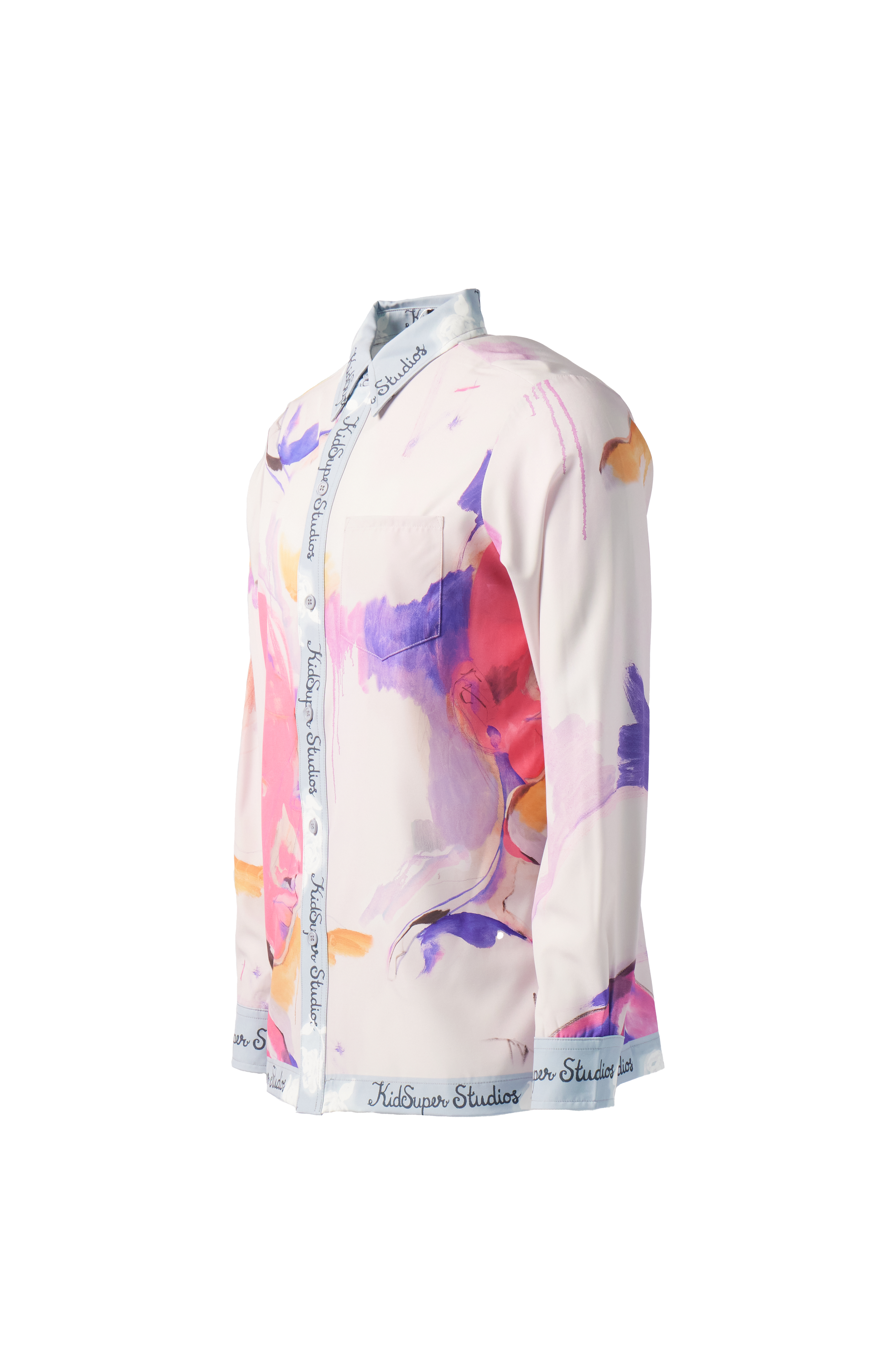 KIDSUPER - Printed Satin Shirt product image
