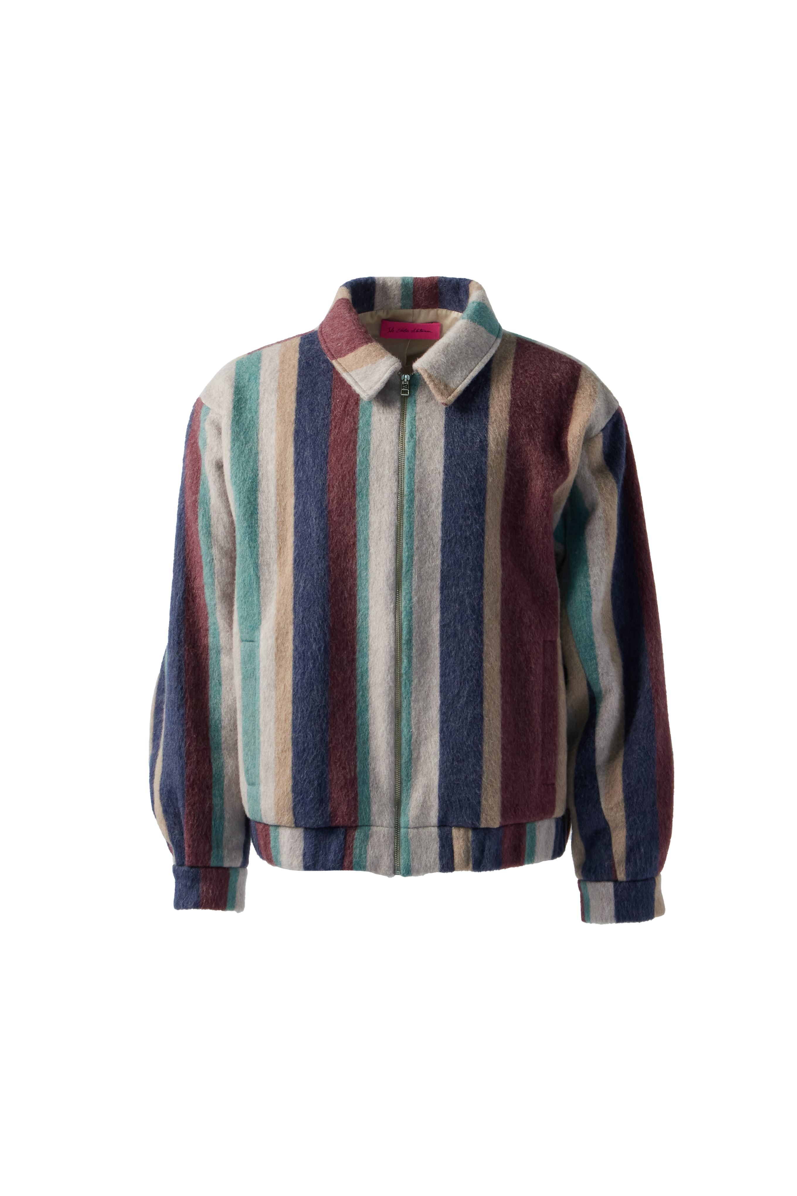 THE ELDER STATESMAN - Brushed Striped Member Jacket product image