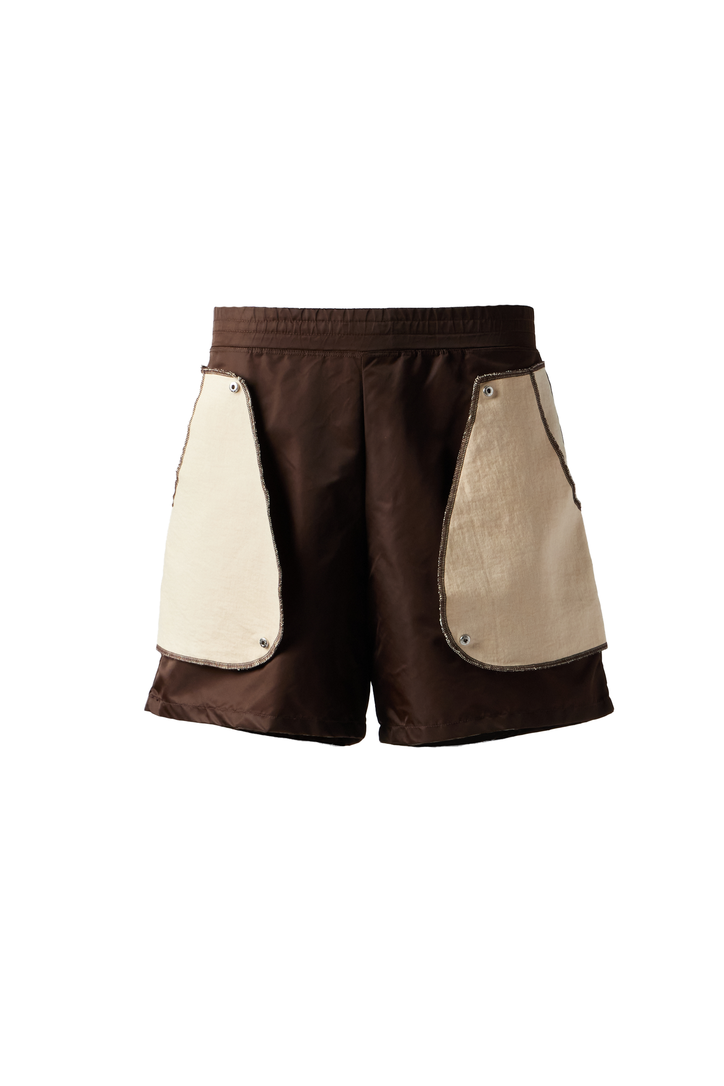 ASTRUM - Brown Reverse Pocket Shorts product image