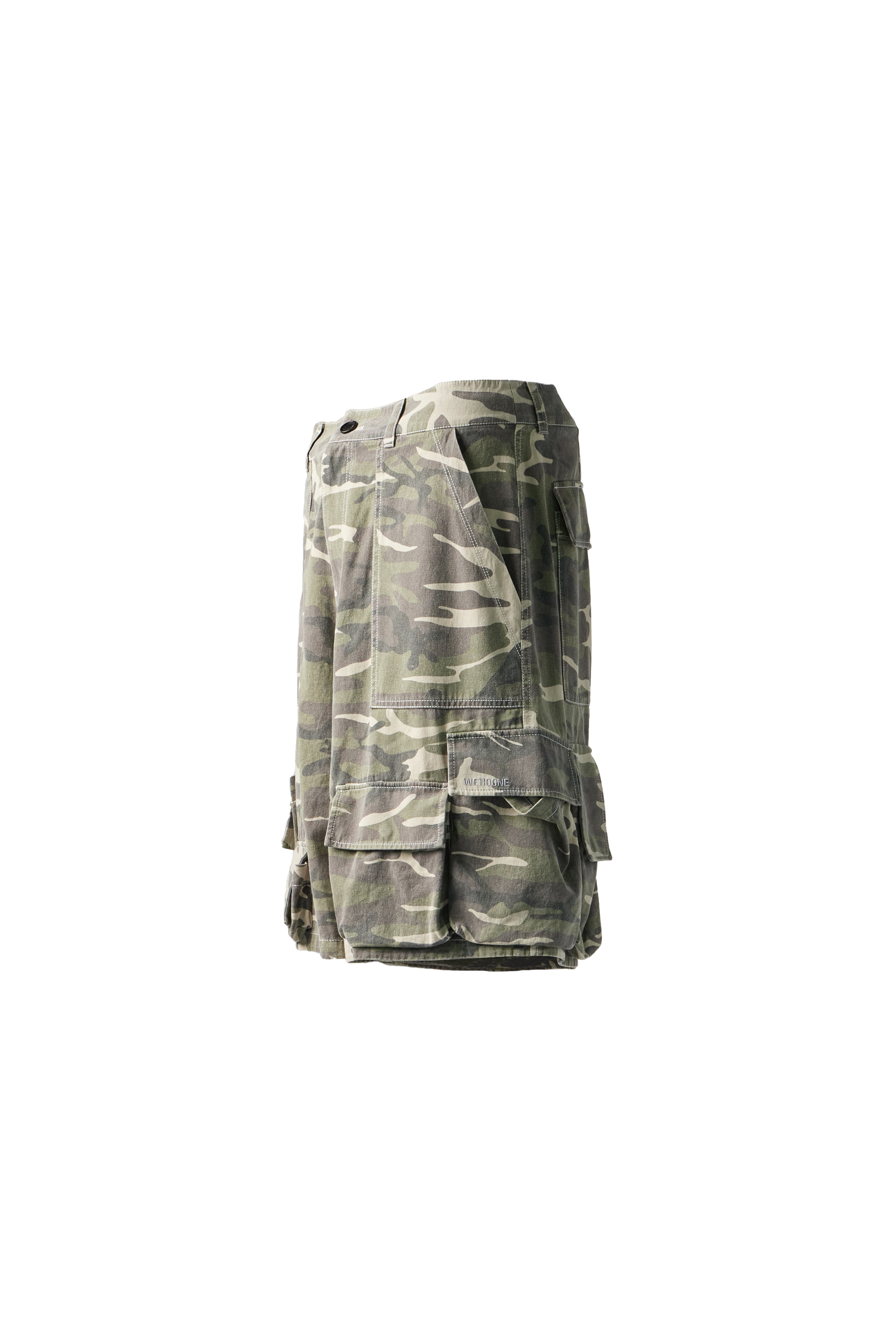 WE11DONE - Camouflage Cargo Shorts product image