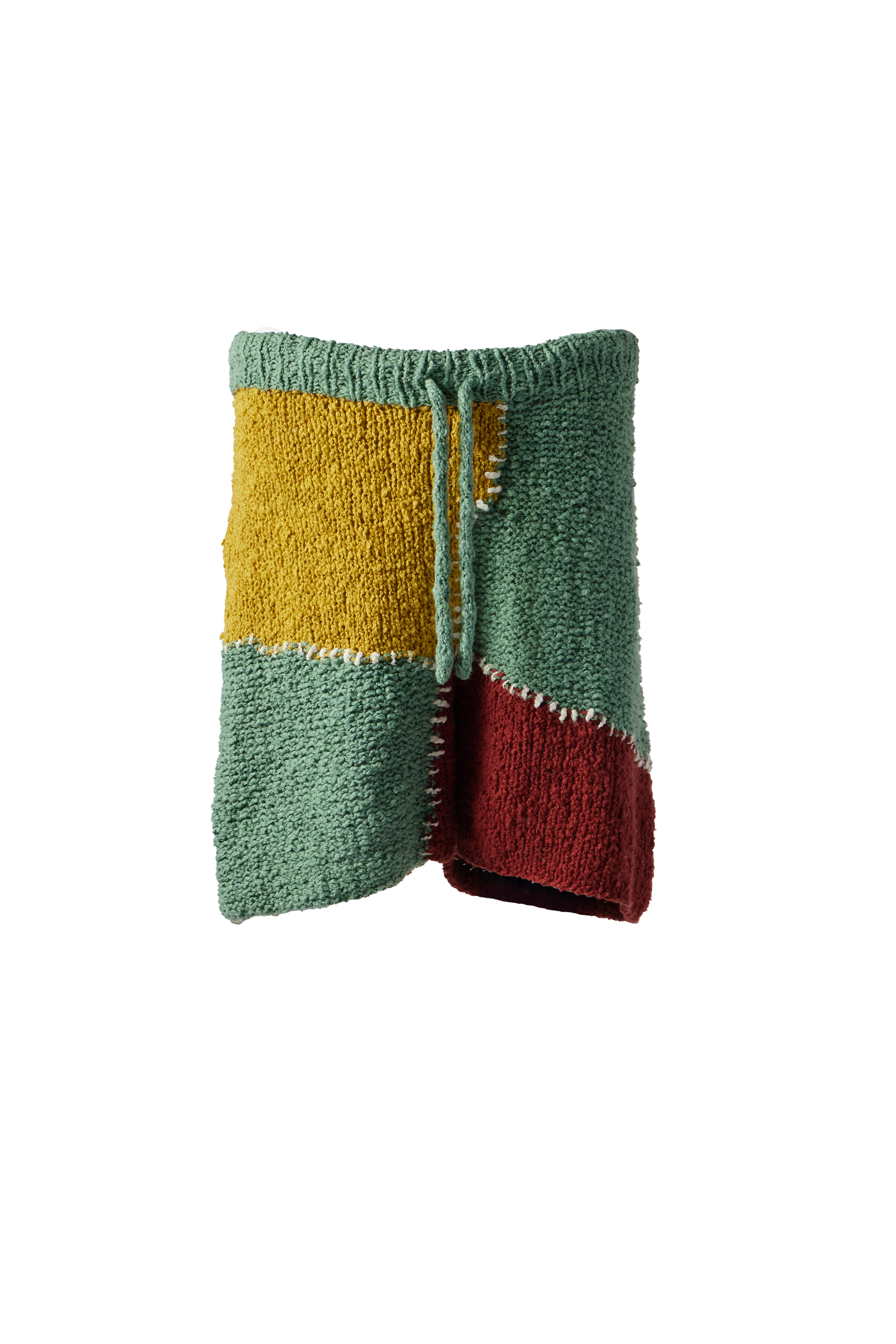 THE ELDER STATESMAN - Cotton Knit Patch Short product image