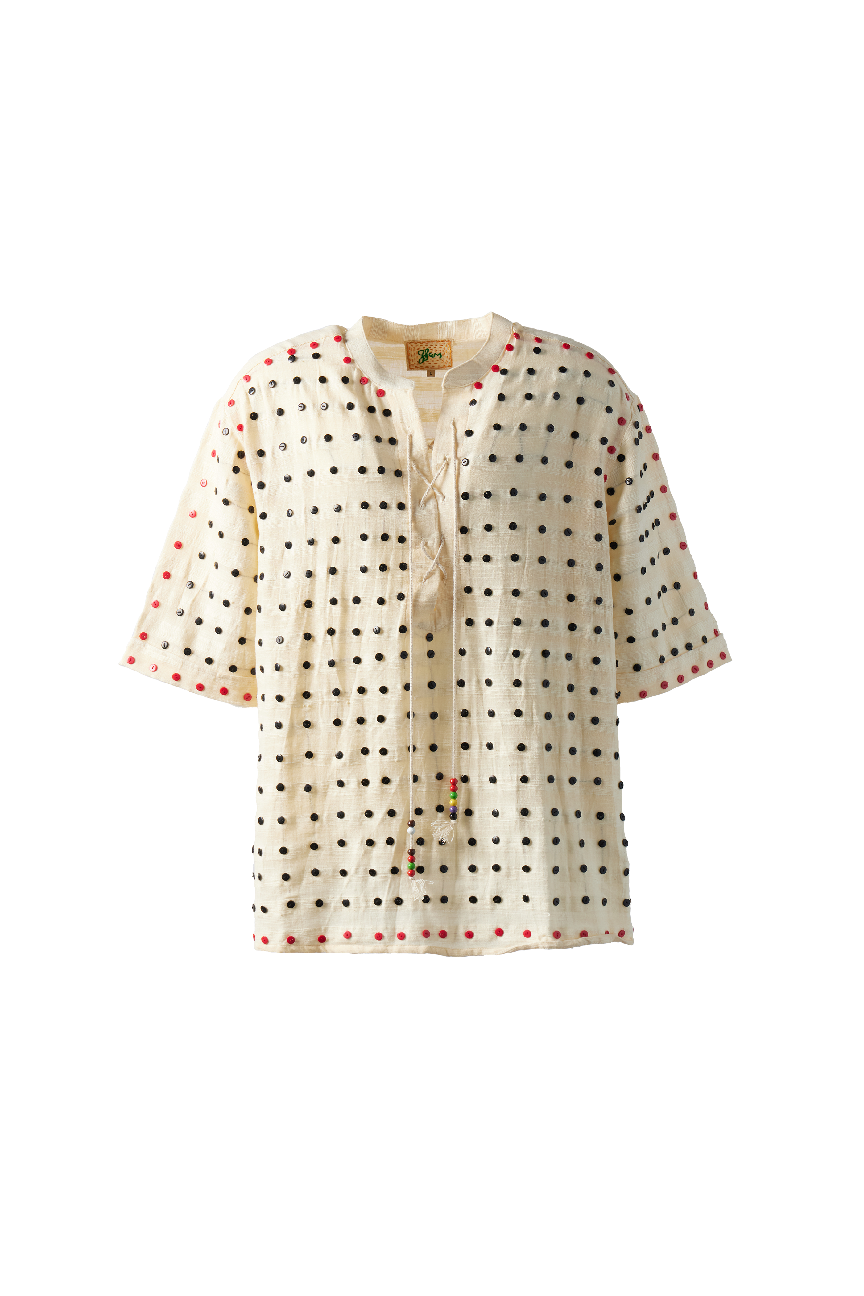 GLASS CYPRESS - Washed Linen Button Tunic product image