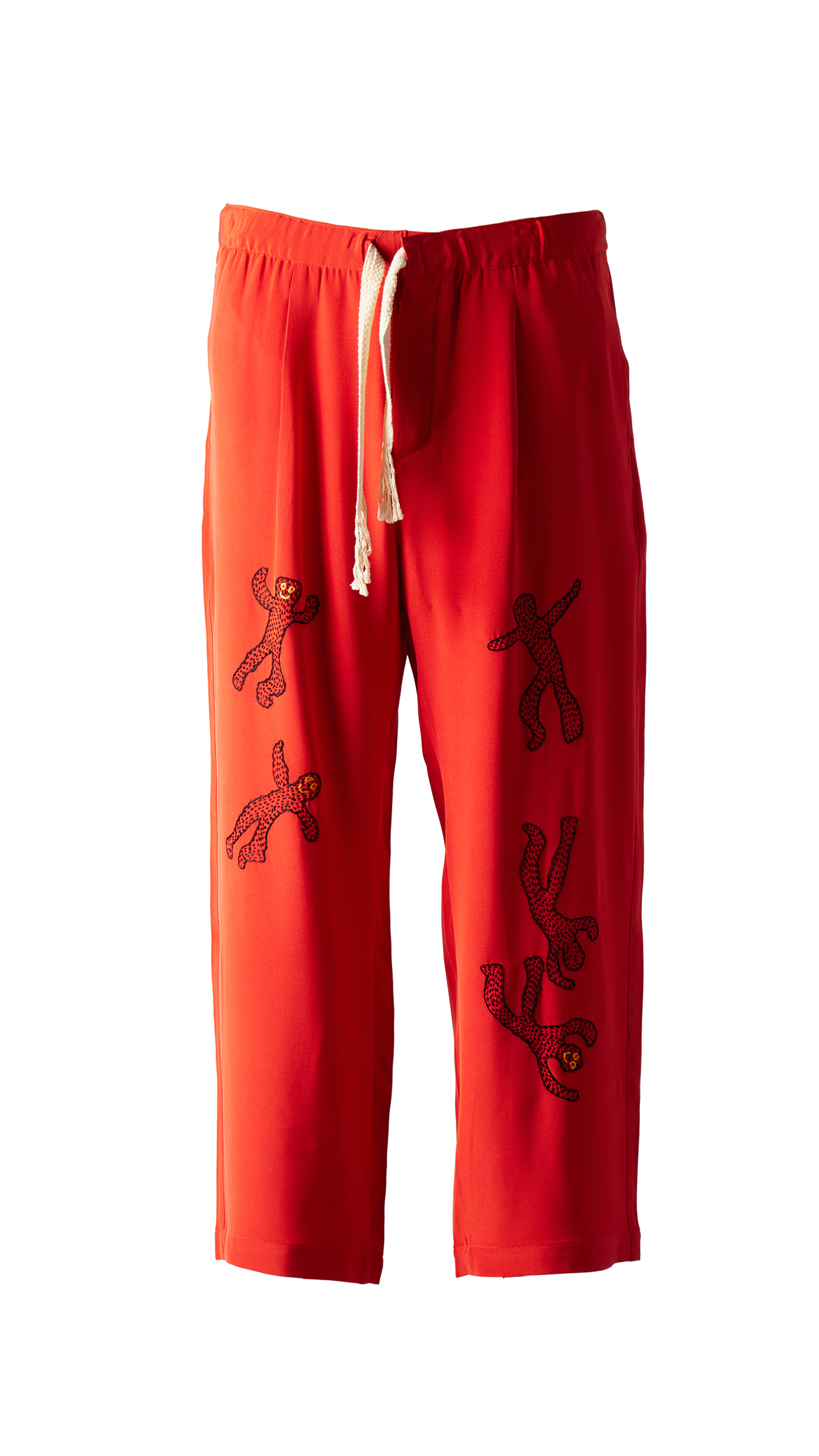 GLASS CYPRESS - Inferno Silk Trousers product image