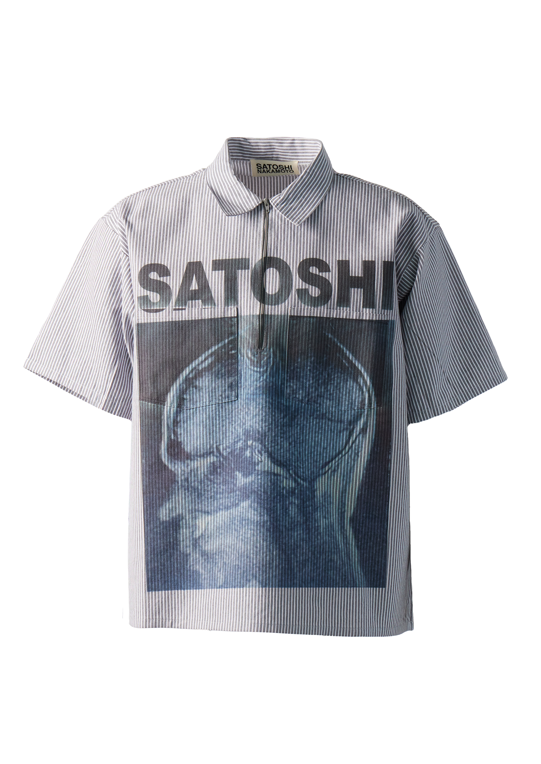 SATOSHI NAKAMOTO - A Lot on My Mind Workshirt product image