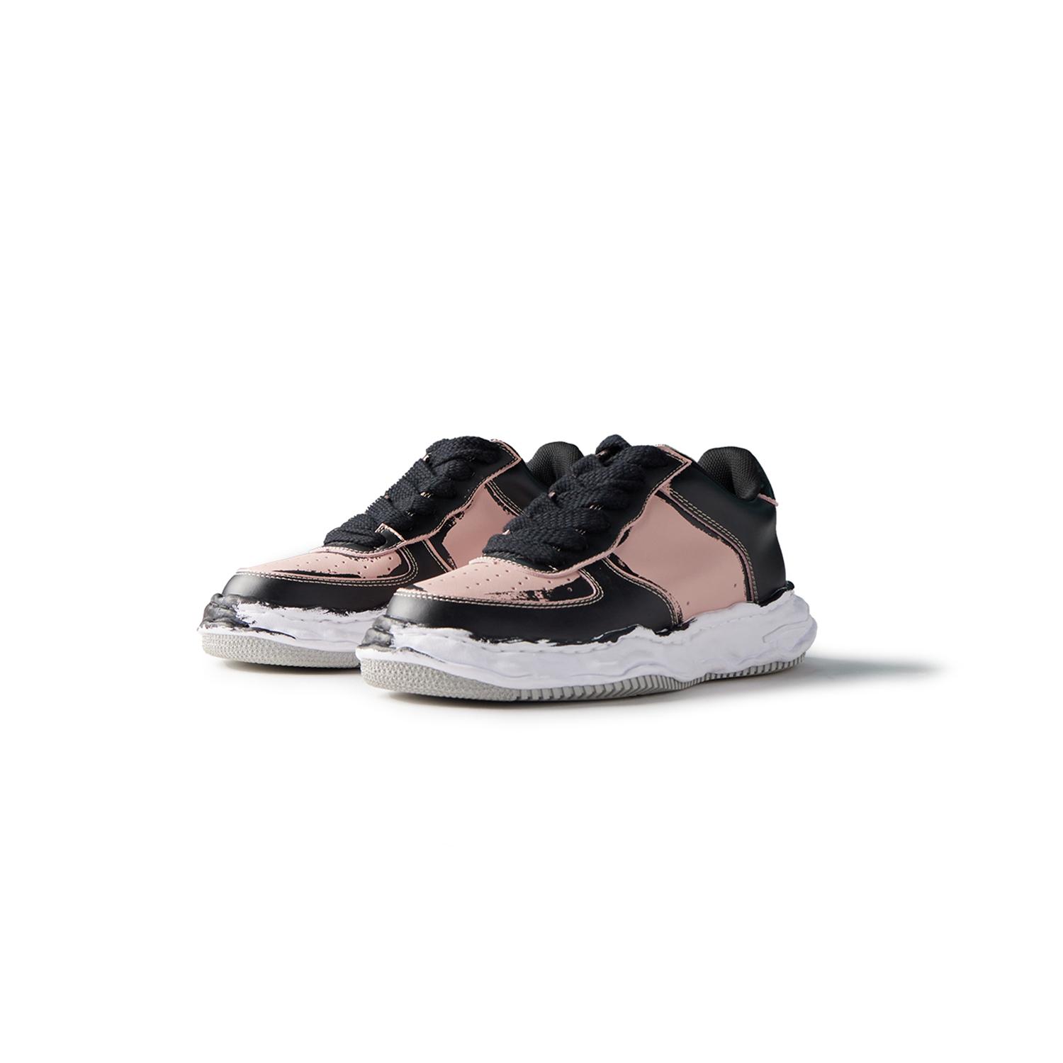 MAISON MIHARA YASUHIRO - Wayne Low Painted Effect Sneaker product image